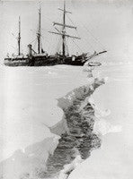 The floe cracking up