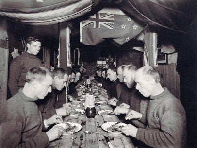Midwinter dinner aboard the Endurance
