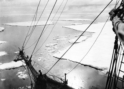 Endurance enters the pack ice