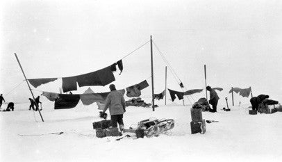 Washing day at Patience Camp