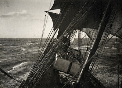 The Terra Nova in heavy weather