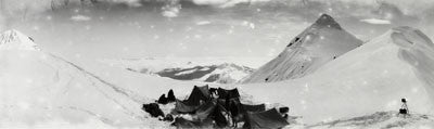 Windy Col Camp at 22,500 feet - looking east