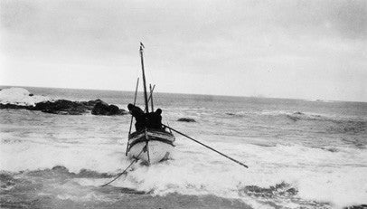 The James Caird launched, Elephant Island