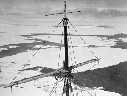 Endurance enters the pack-ice