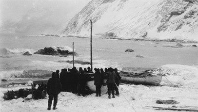 Loading the James Caird