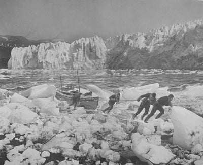 Landing at King Haaken Bay, South Georgia Island