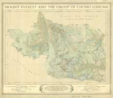Mount Everest and the Group of Chomo Lungma