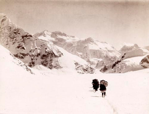 Mount Kanchenjunga from near the Jongsong La, Sikkim
