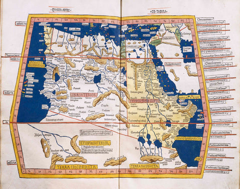 Map of North Africa