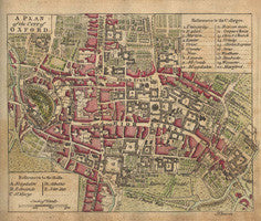 A plan of the City of Oxford