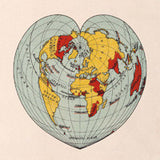 Cordiform projection of the world