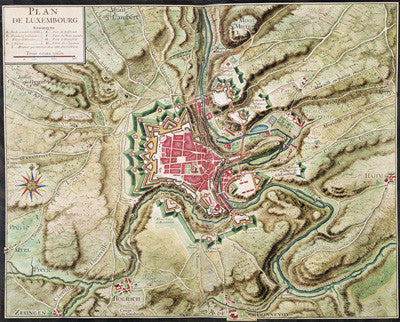 Plan of Luxembourg