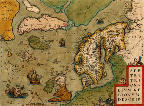 Map of Northern Europe