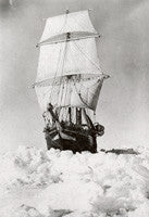 Endurance in the ice in full sail