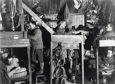 Bunks in the hut of Bowers, Cherry-Garrard, Oates, Meares & Atkinson