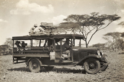 The camera car used for game shots