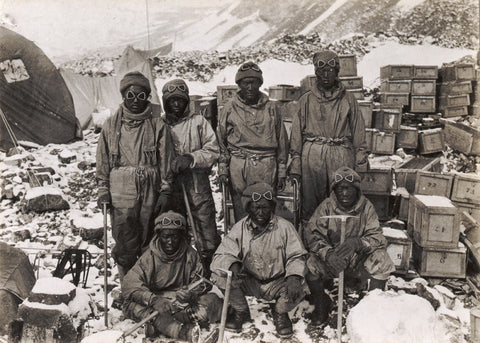 The "Tigers" who established Camp VI - except Kipa