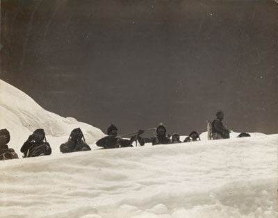 Sherpas on the North Col