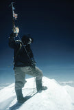 Tenzing Norgay on the summit of Mount Everest