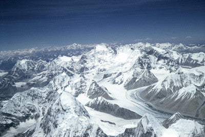 View from the summit looking west