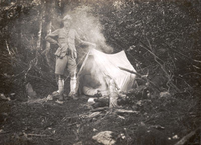 Camp in Zemu forest, Sikkim (Noel Odell)