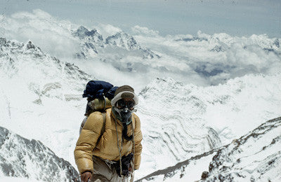 Tenzing Norgay at the south east ridge (27,300 feet)