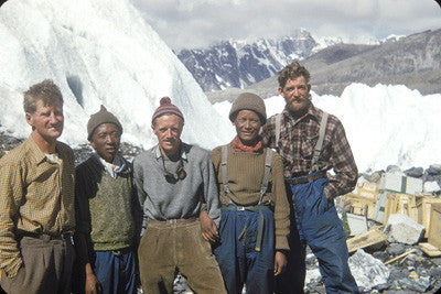 Hunt, Da Namgyal, Gregory, Ang Nyima and Lowe