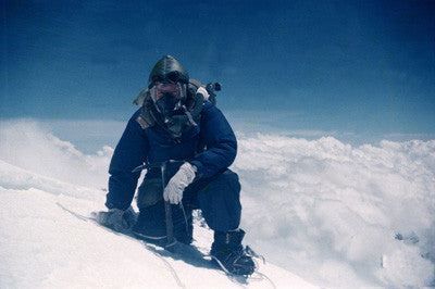 Tom Bourdillon at the South Summit