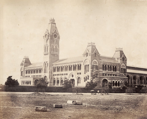 The Central Railway Station, Madras [now Chennai]