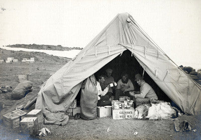 Lunch in the tent