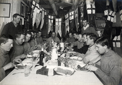 Captain Scott's birthday dinner