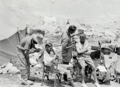 The 'Barber's Shop' at Base Camp
