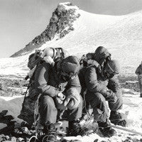 Evans & Bourdillon back at Camp VIII after ascent of the south summit of Everest