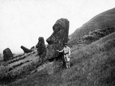 Rana Raraku (Easter Island) - images on the slopes