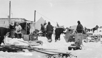 Salvaging remains of the Endurance at Ocean Camp