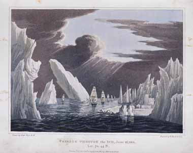 Passage through the ice, June 16th 1818