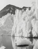 Ice cliffs of the Hamberg Glacier