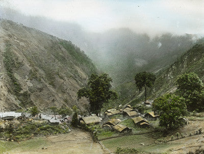 Lepcha village in the Arun valley