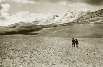 Walking along the plateau