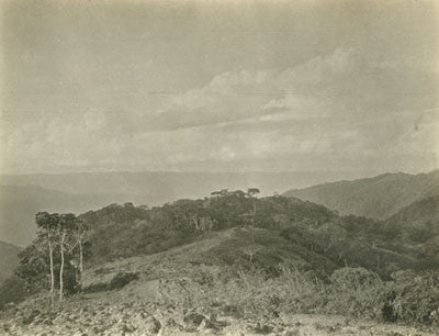 View from the mountains towards Mapiri
