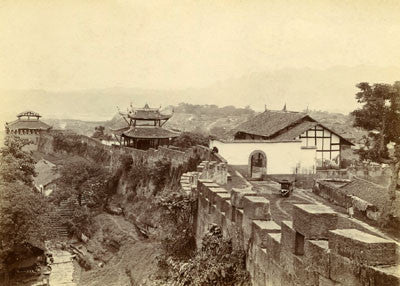 Wall of Chung-king, with gate towers